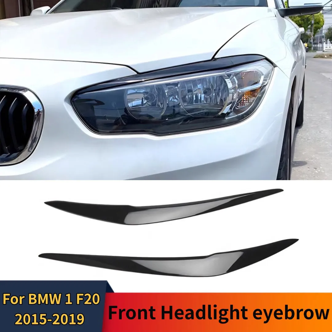 

Накладки на фары (реснички) для BMW 1 серии F20 F21 116d 118i 120i 2015-2019, тюнинг, аксессуары, обвес, 2 шт.