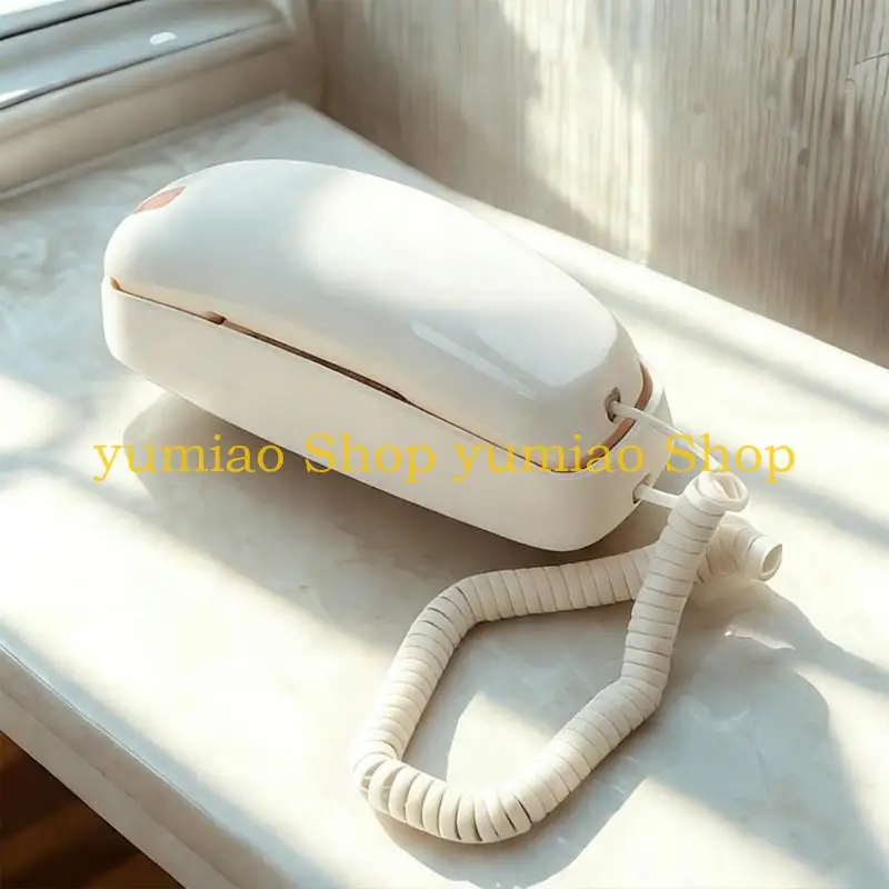 

587B Reliable Corded Office Phone Featuring Call Display Speaker Redial Function Pink