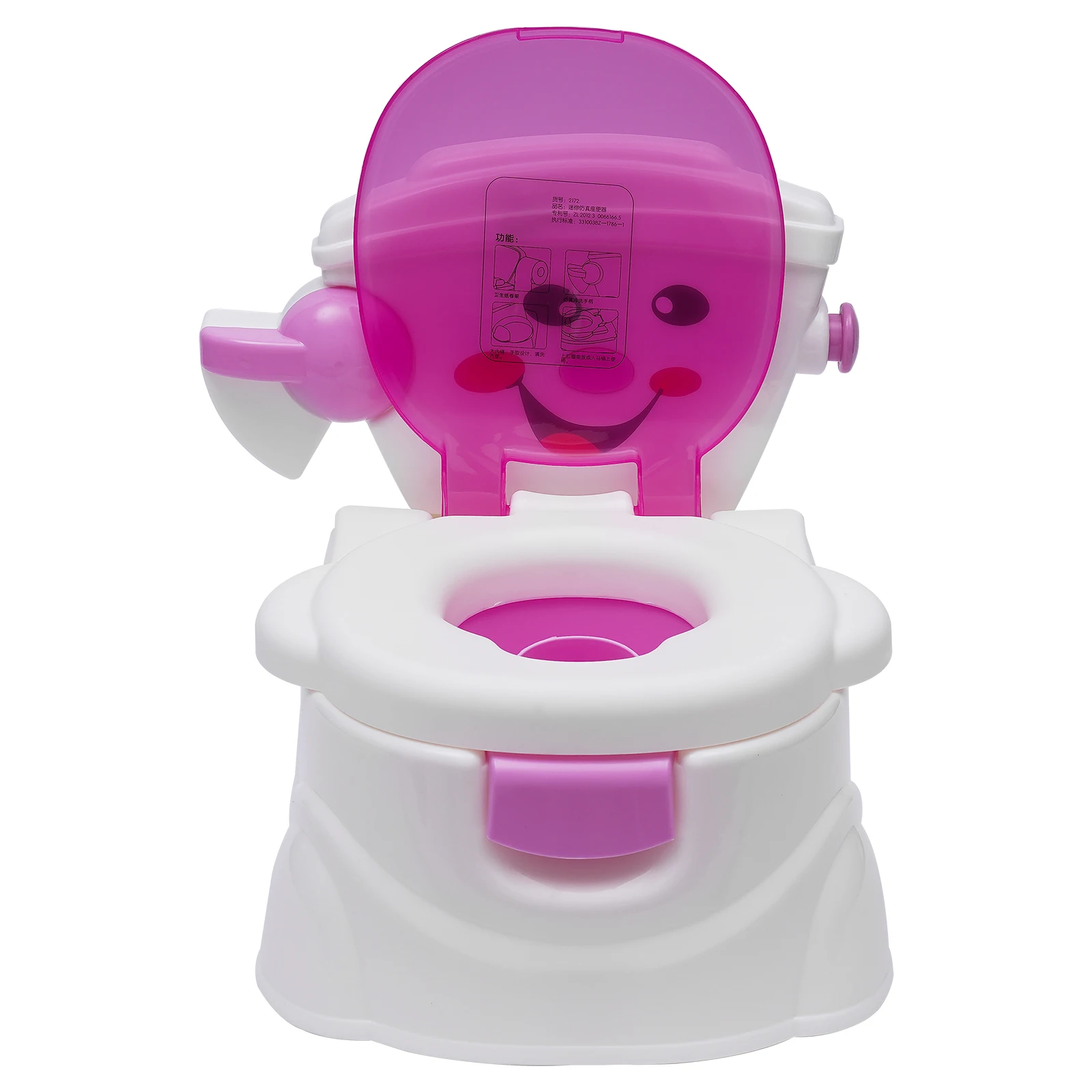 Ekologiczny nocnik dla niemowląt Siedzisko i toaletka dla małych dzieci i niemowląt, wykonany z bezpiecznego materiału PP