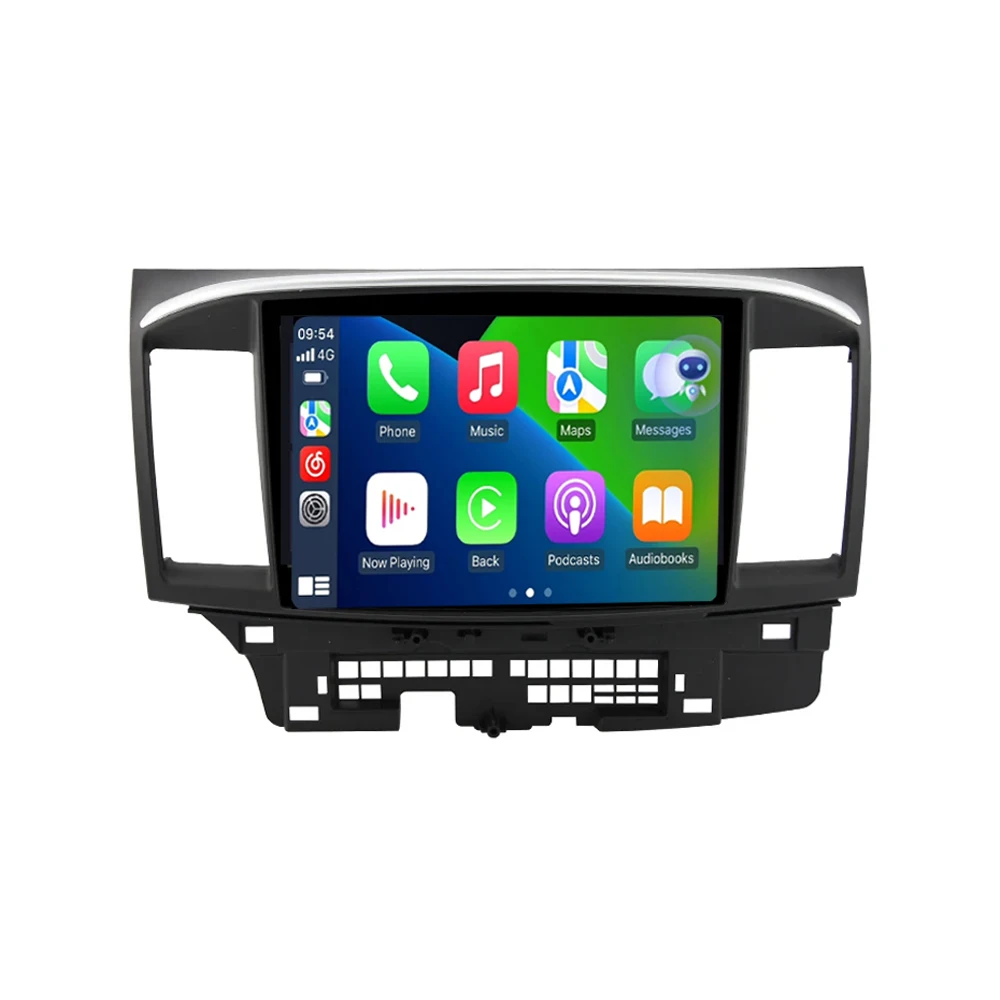 Odtwarzacz wideo Android 16 do MITSUBISHI LANCER 9 10 X 2008 - 2016, 9-calowe radio samochodowe, stereo, odtwarzacz audio GPS, Carplay, ekran samochodowy — 2