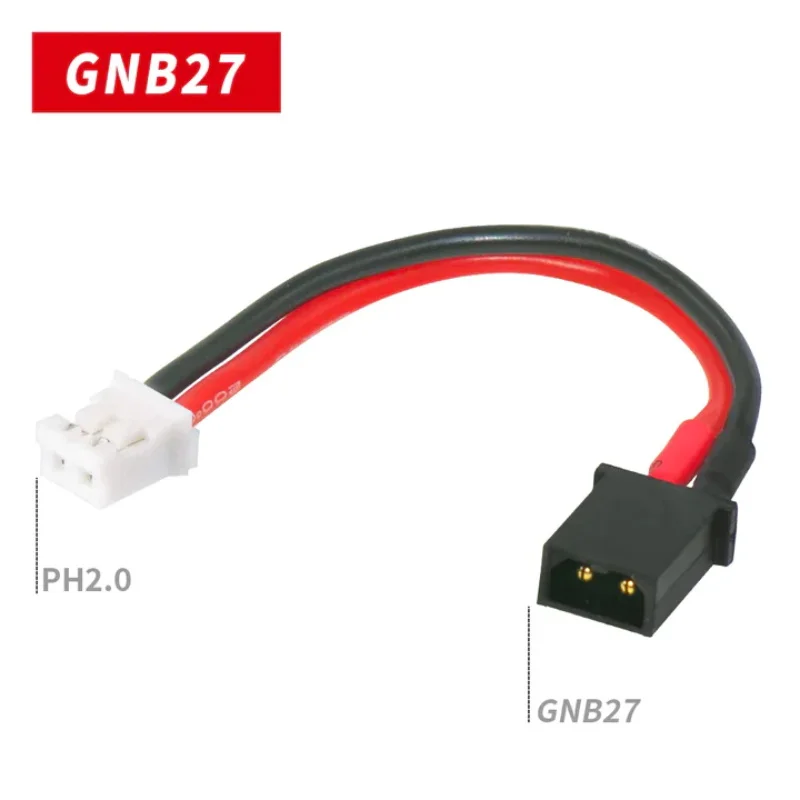 New 10PCS GNB27-PH2.0 Adapter Cable Suitable for 380mAh 530mAh 90C Battery