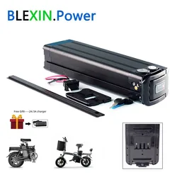 36V 13Ah Folding eBike Battery 10.4Ah 15Ah 17.5Ah for JINGHMA PXWC05 YY26 Fafrees Shengmilo MX20 Foldable Electric Bicycle Bike