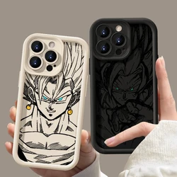 Comics D-Dragon Ball Saiyan Eye Ladder For Apple iPhone 15 14 13 12 11 XS XR X Pro Max Plus Back Phone Case