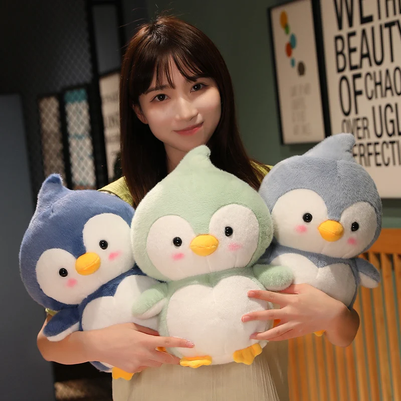 Kawaii Huggable Soft Penguin Plush Toys for Children Stuffed Toys Baby Doll Kids Toy Birthday Gift For Kids Girls