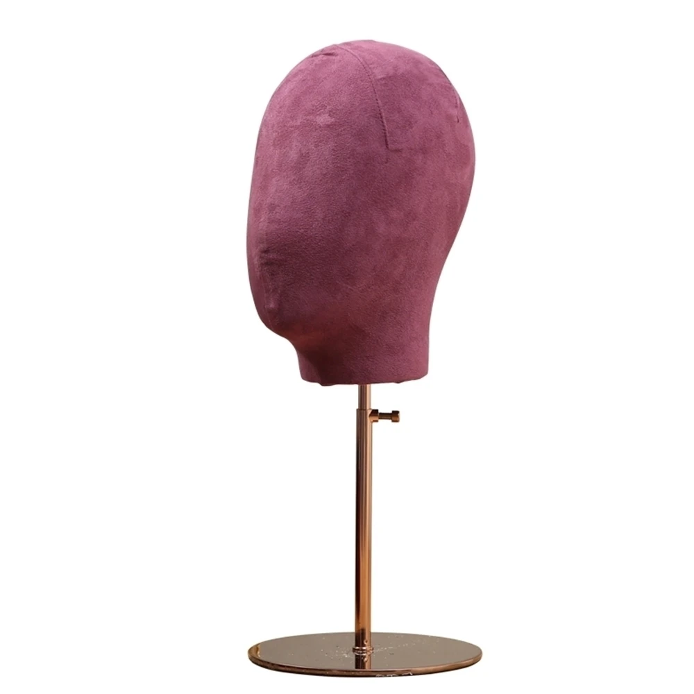 Brincos coloridos jóias chapelaria pano de exibição falso manequim cabeça peruca chapéu boné rack suporte de metal riser suporte adereços para homens