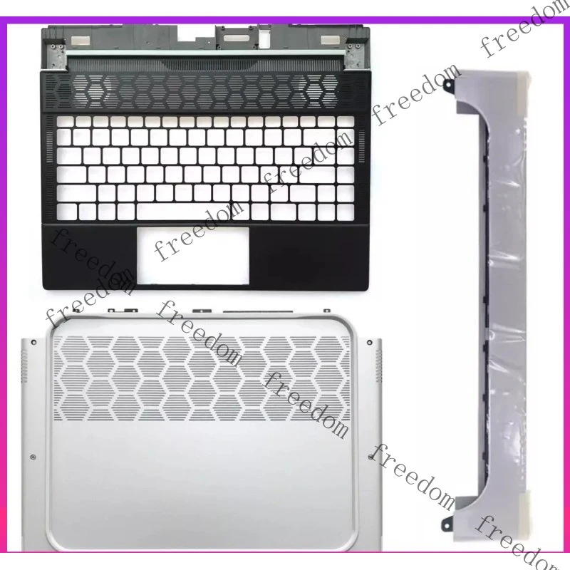 HTS For Dell Alienware x14 R2 Laptop A/B/C/D Shell Full Set Housing With Air Outlet Vent, 03K25J 07N8HK 0DVDNC 0TXVX4 0G81V4 Rep