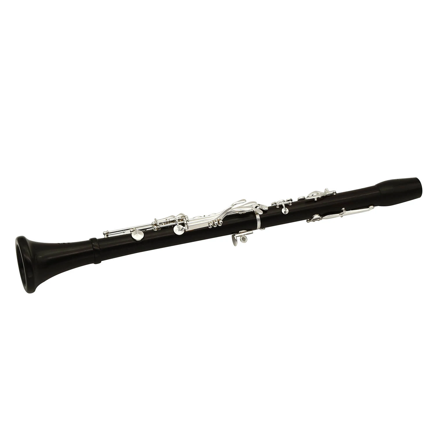 

Professional 18 Keys Clarinet Woodwind Instrument Ebony Wood Body Tone Bb