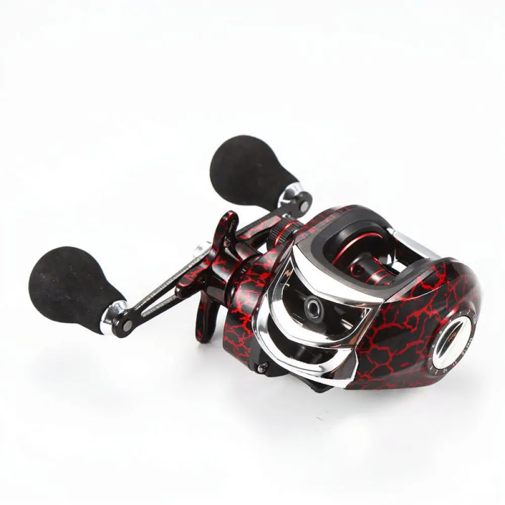 For Kunuo LWH Metal Baitcasting Reel Magnetic Brake System Lightweight Design High Speed Ratio Lure Fishing Tackle