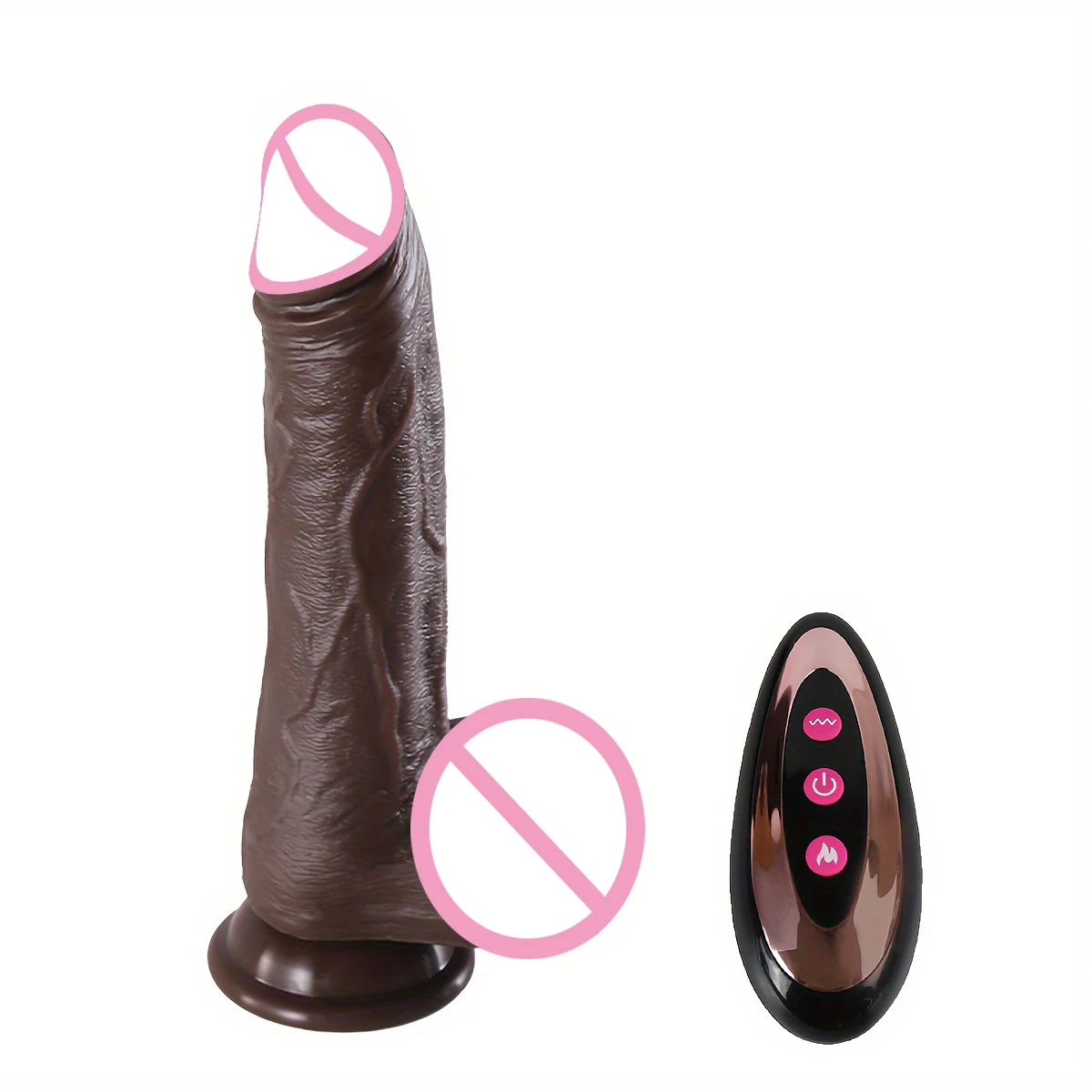 Black Big Dildo Penis Telescopic Heating Dildos Vibrator Massager Huge Realistic Penis G-spot Vibrators Sexy Adult Sex Toys 18