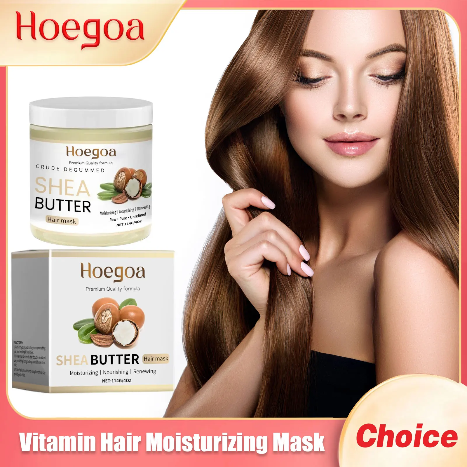 

Vitamin Hair Moisturizing Mask Promote Soft Keep Straighten Improve Shiny Reduce Damage Repair Frizzy Hair Smoothing Conditioner