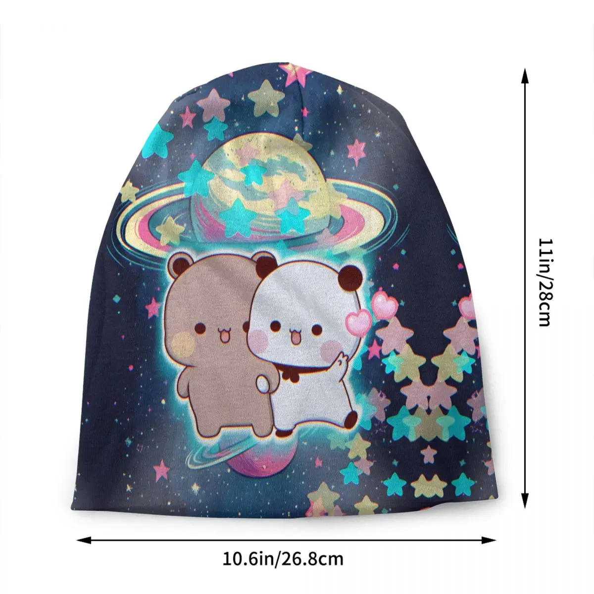 Custom Lively Bubu Dudu Hot Cartoons Bonnet Hats Knitting Hat For Men Women Warm Winter Playful Skullies Beanies Caps