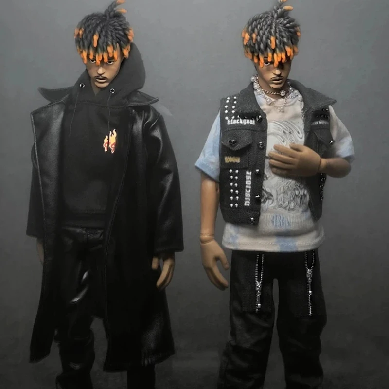 

Cool One Sixth Scale Juice Wrld Articulated Action Figure Hip Hop Rap Collectible Figurine Desktop Ornament For Adult Collectors
