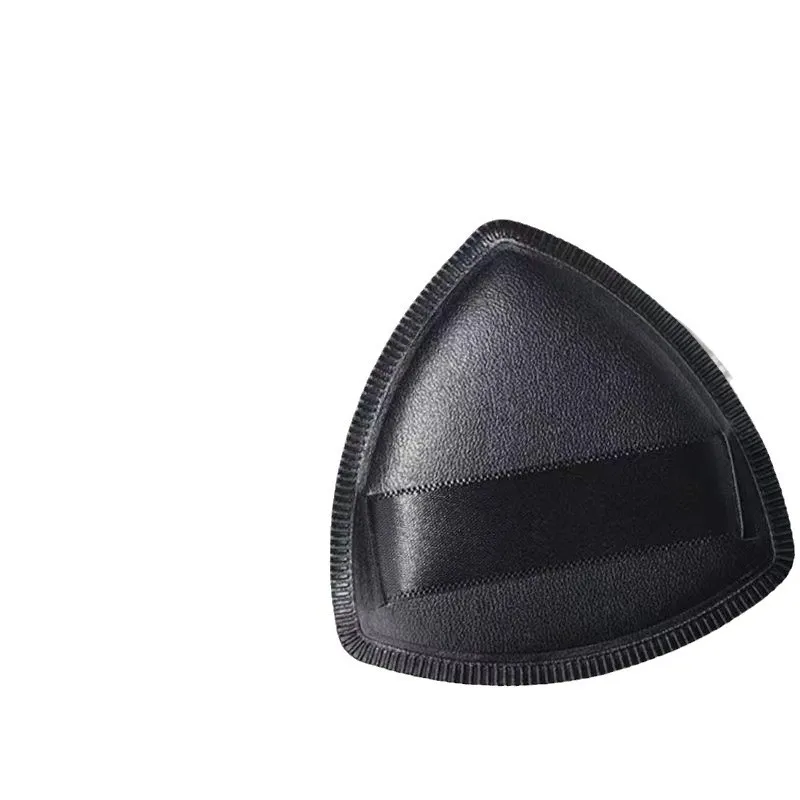 10 stuks driehoekige poederdons nat droog gebruik voor losse poeder vloeibare cosmetische zachte pluche poederdons make-up foundation nieuw in de trend