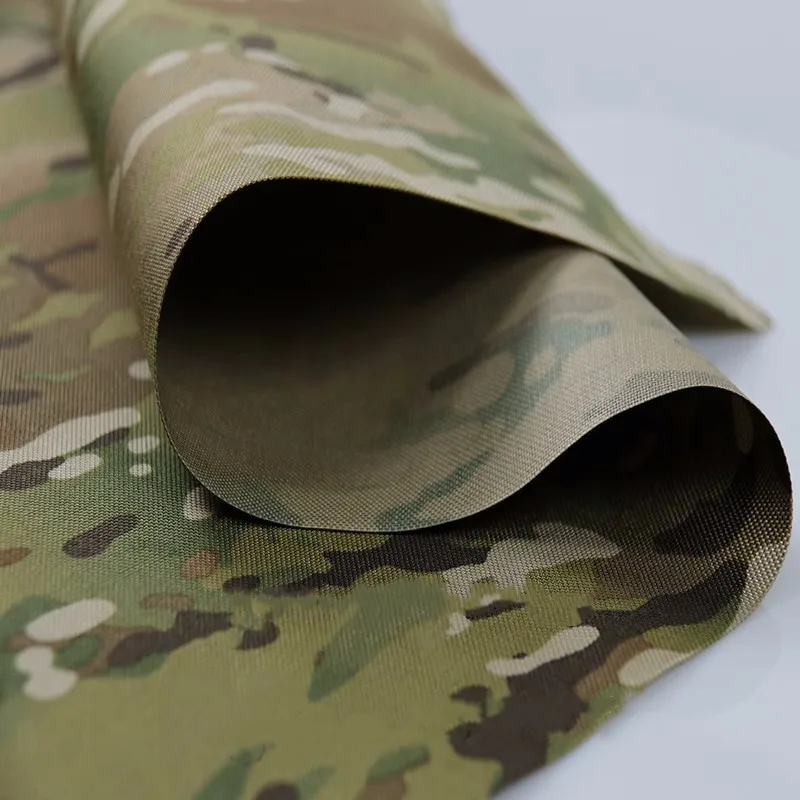 1000D Nylon MC Camouflage Fabric Multicam CP PU Coating Cloth Water Resistant Tactical Tent Backpack Material