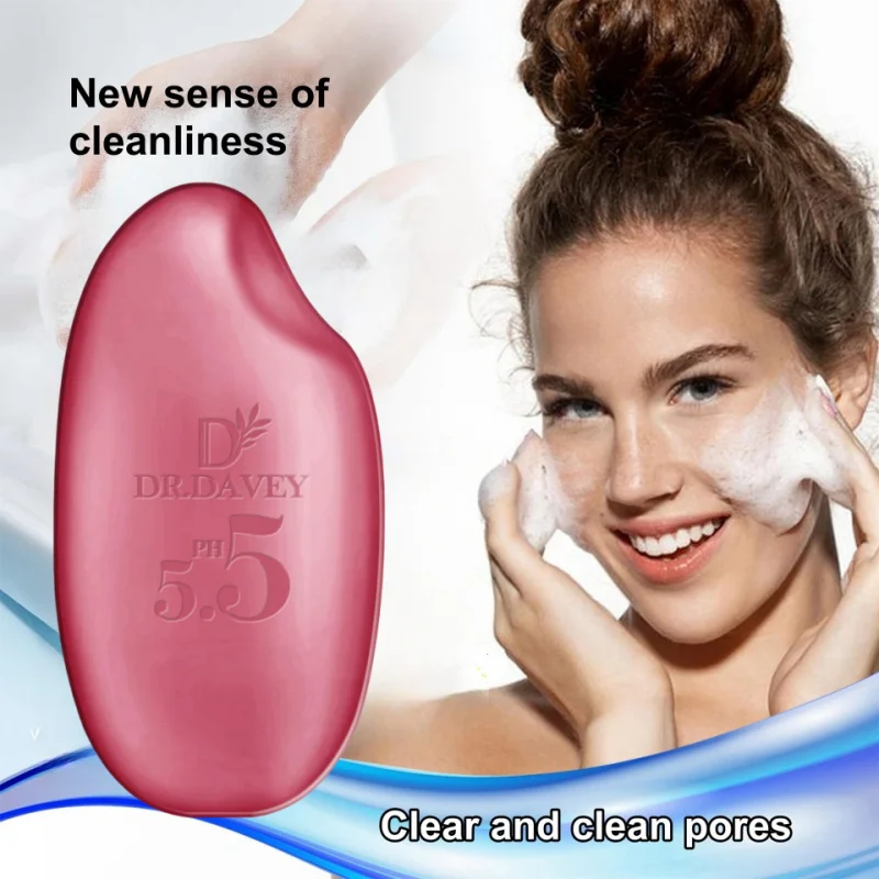 Dr. David Retinol y jabón hidratante con ácido de colofonia, limpiador facial sin alcohol, adecuado para todo tipo de piel, pHValue5.5, Por limpio