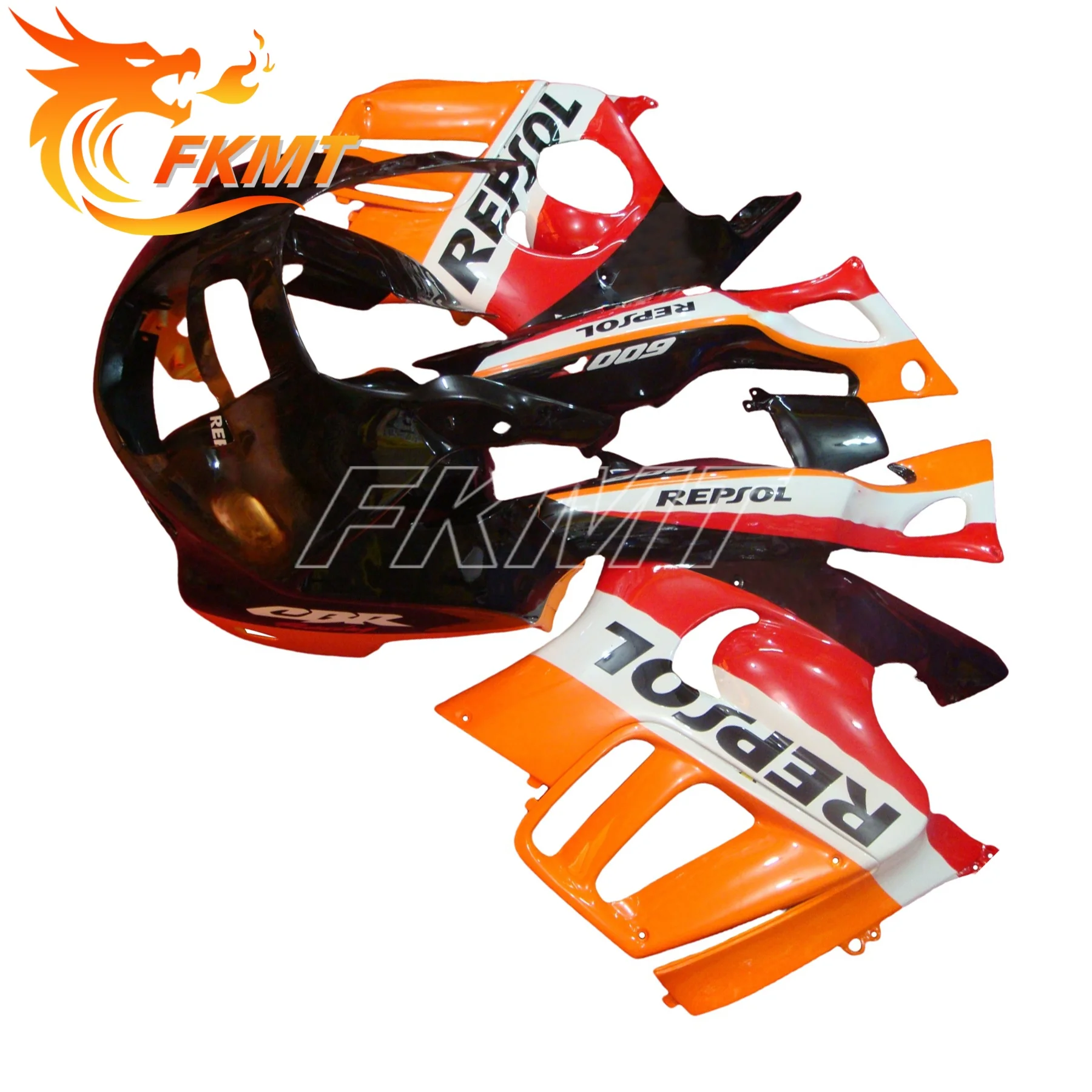 مجموعة هدايا الدراجة النارية لهوندا CBR600F3 1995 1996 1997 1998 95 96 97 98 ABS مجموعة هيكل السيارة الملونة #1