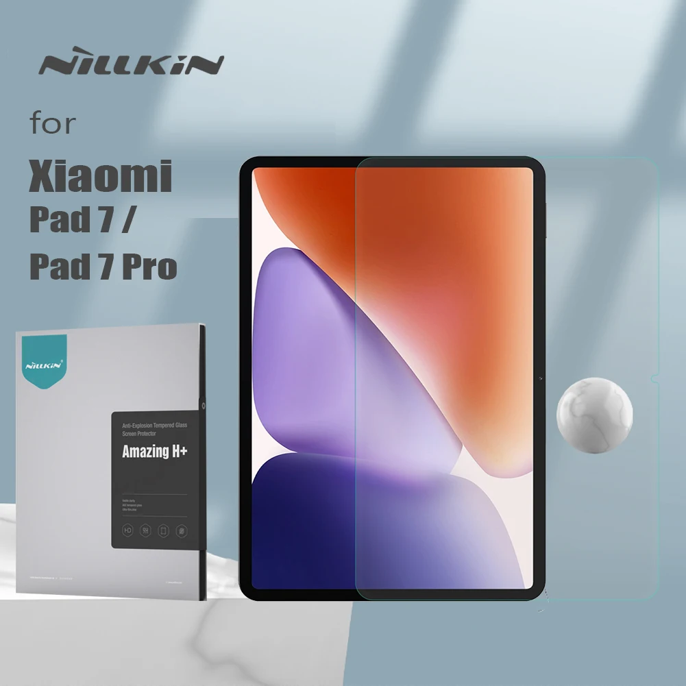 Nillkin для Xiaomi Pad 7 Pro, закаленное стекло, потрясающая защита от взрыва H +, ультра прозрачная тонкая защита для экрана Xiaomi Pad 7