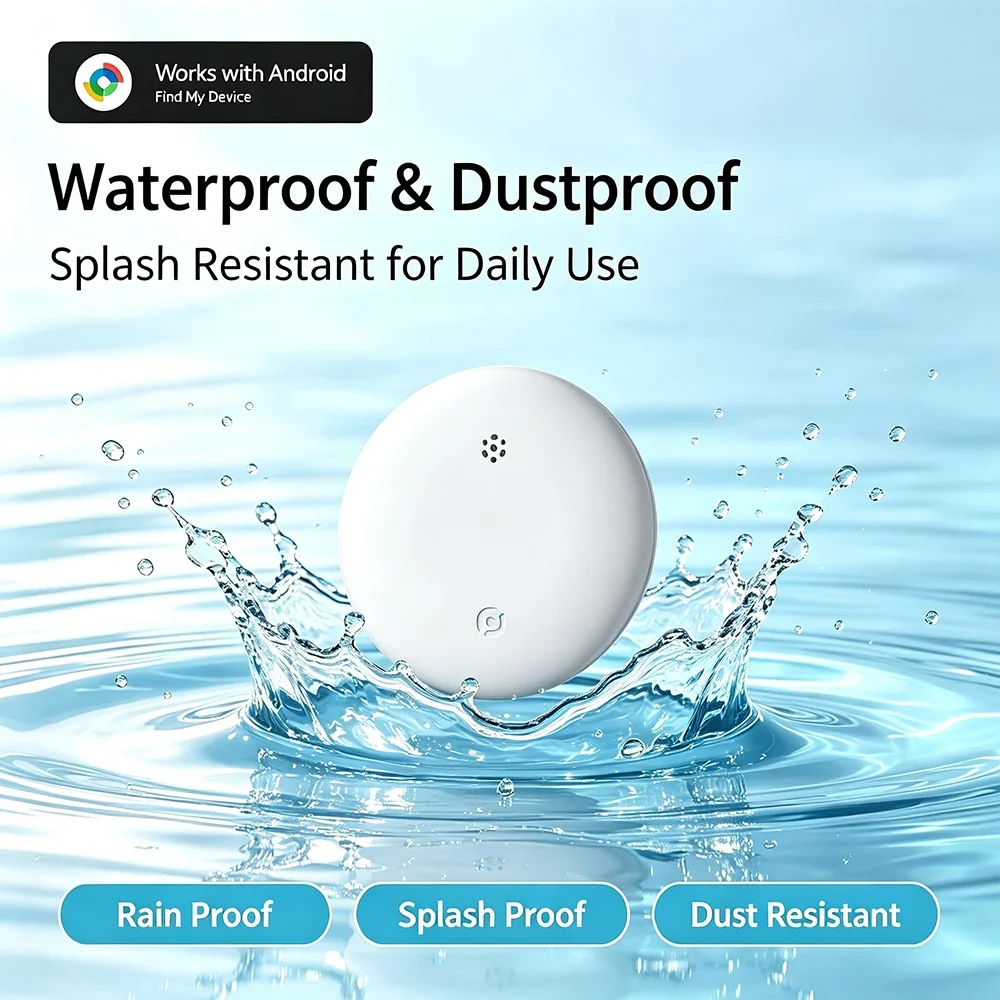 rastreador-bluetooth-inteligente-compativel-com-o-google-find-my-device-a-prova-d'agua-ip67-localizador-antiperda-para-chaves-bagagem-e-bolsas-de-animais-de-estimacao