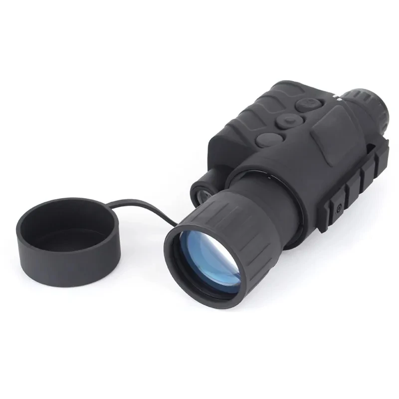 RG-88 Monoculars Night Vision Scope 5X Zoom Infrared Camera Full Dark Green Imaging Long Range for Outdoor Hunting Rifle Mount