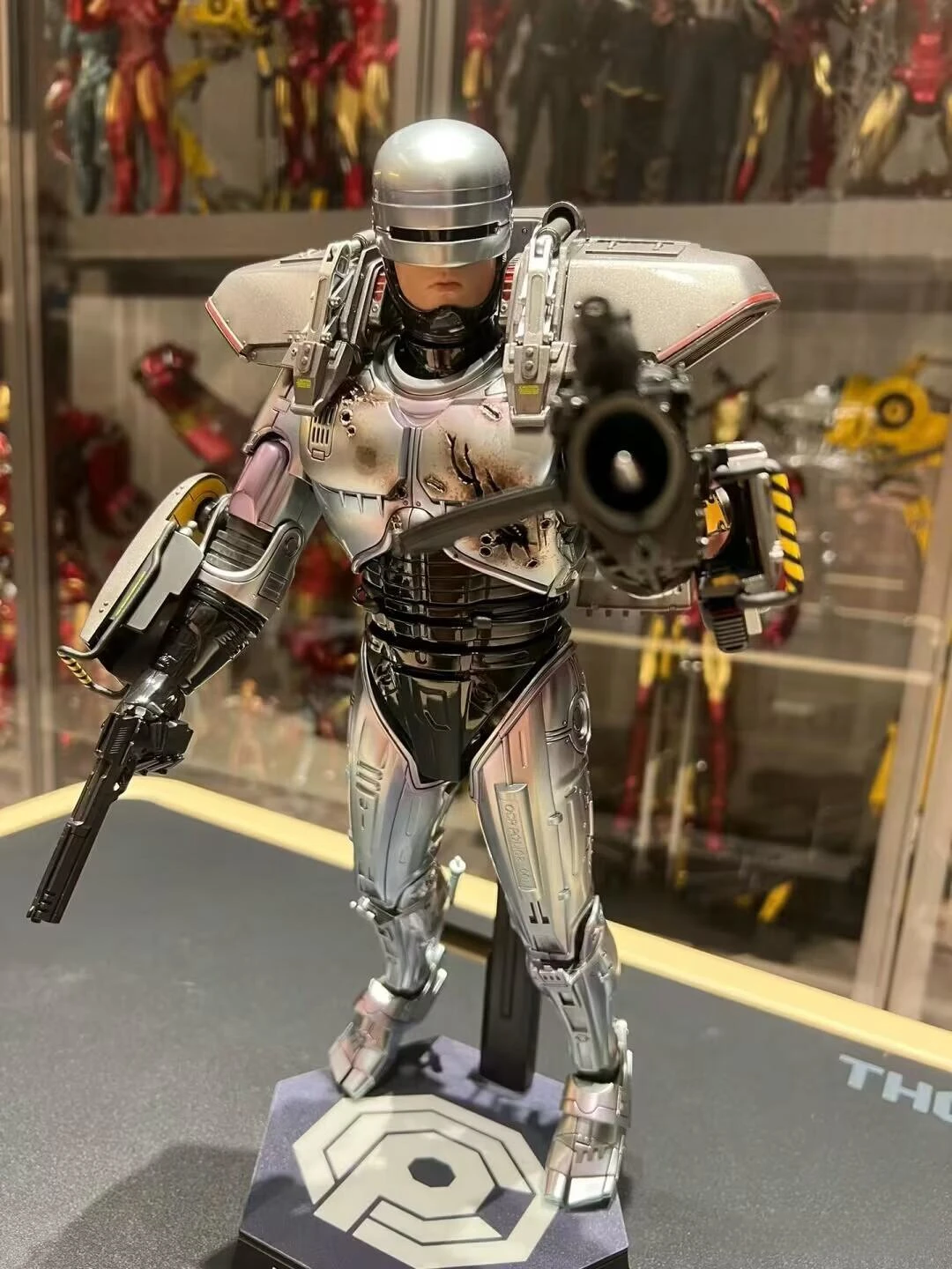 In Stock Original Hottoys 1/6 Movie Masterpiece Mms669d49 Robocop3 Robocop Murphy Movie Character Model Art Collection Toy Gift