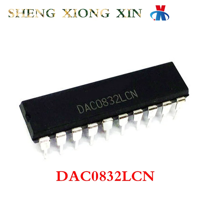 

5pcs/Lot 100% New DAC0832LCN DIP-20 Digital To Analog Converter DAC DAC0832 0832 Integrated Circuit