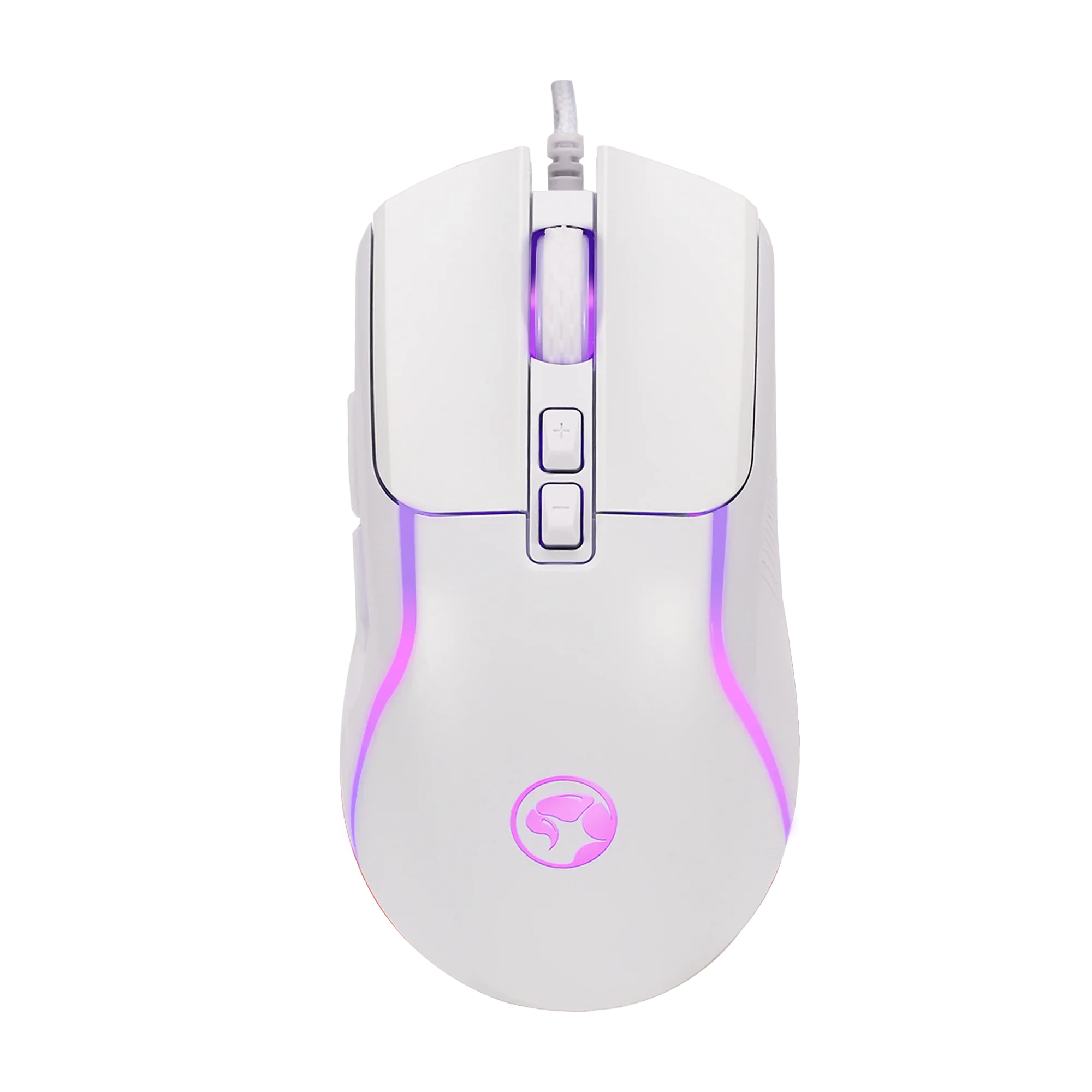 MARVO M292 CAPO 20 Wired Mouse With Backlight Ergonomic Right Hand Design 7 Keys 603FP Chip 8000DPI Gaming Mouse for Desk PC