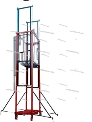 Zdalnie sterowany rusztowanie podnoszenie elektryczne hydrauliczny podnośnik mobilny