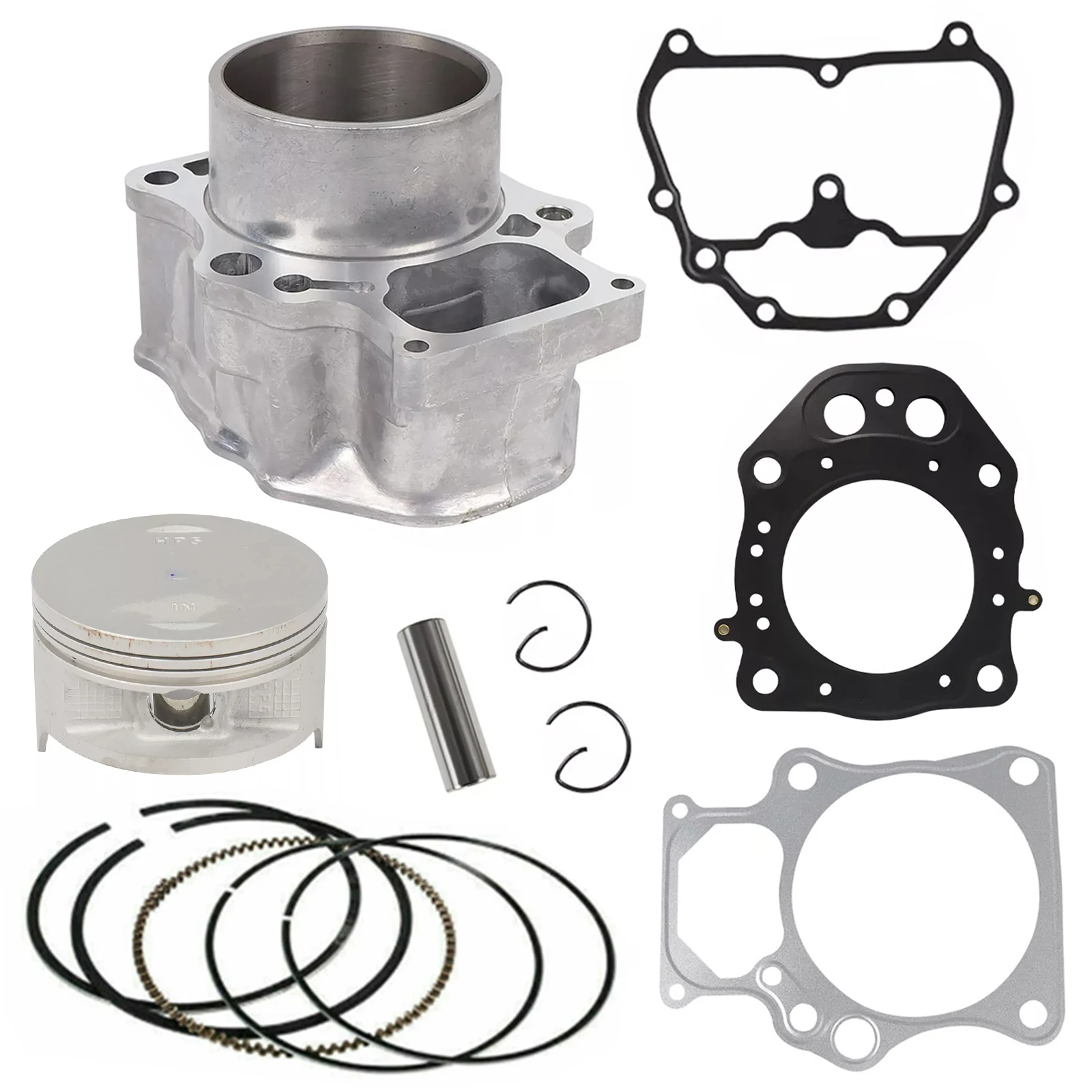 For Honda Rancher TRX420 Cylinder Piston Gasket Top End Rebuild Kit 2007-2018