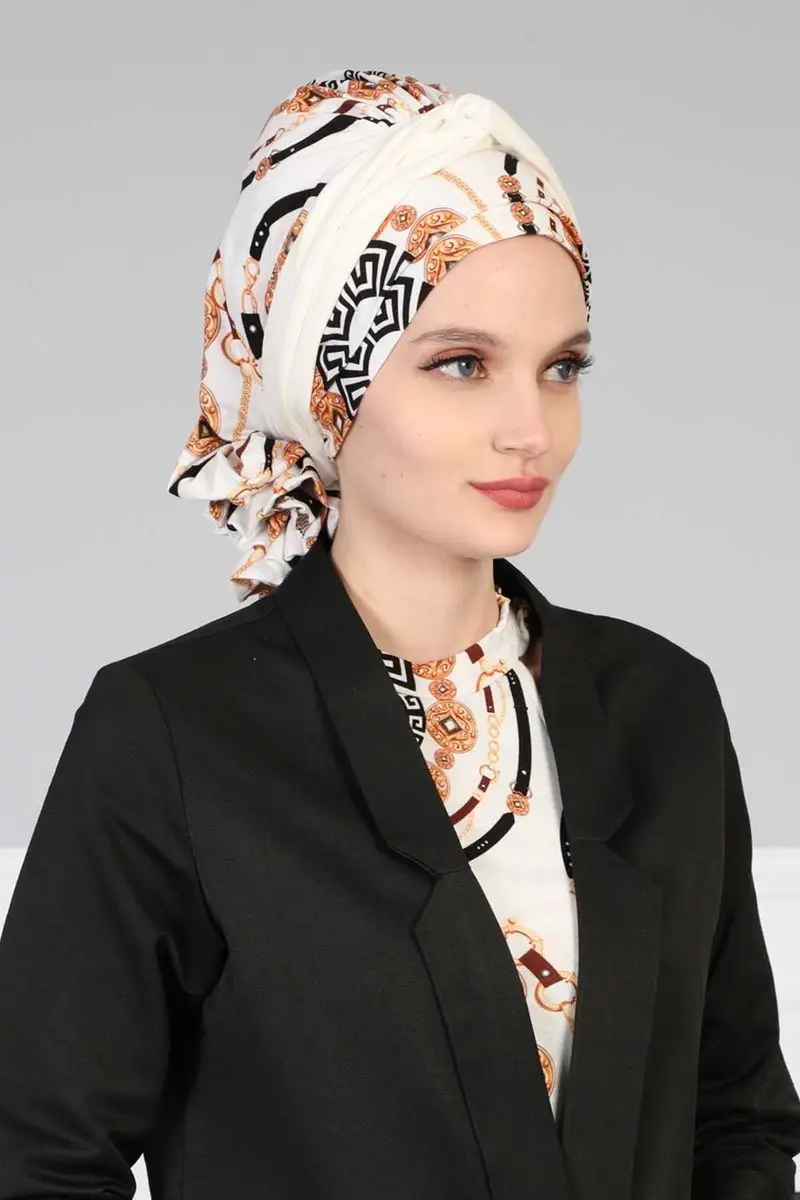 Motif élégant en os peigné