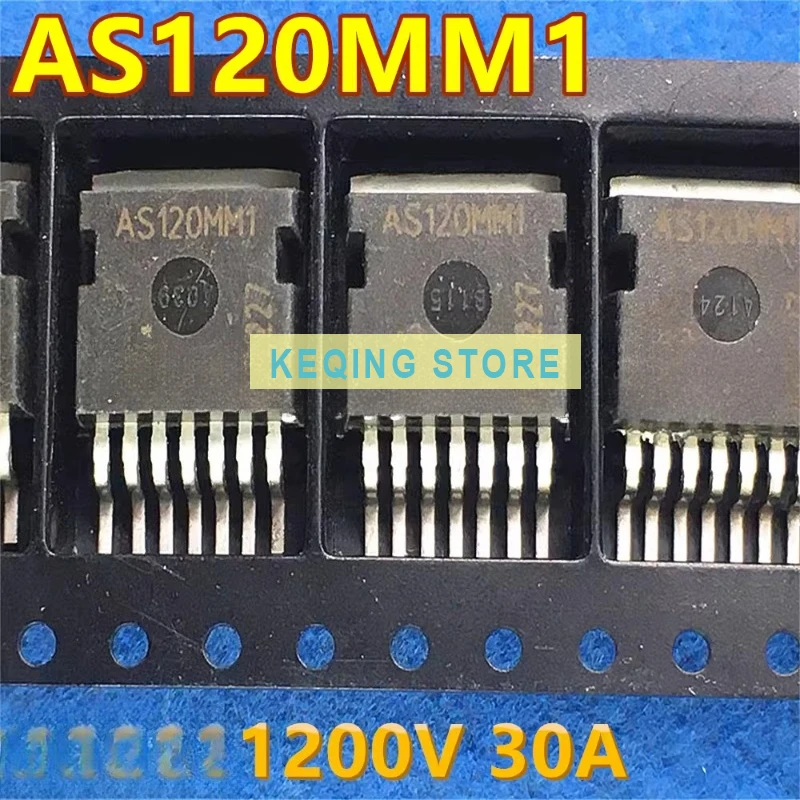 10PCS Used+Not NEW+Send after Measure Original word original code AIMBG120R120M1 silk screen AS120MM1 silicon carbide mos tube