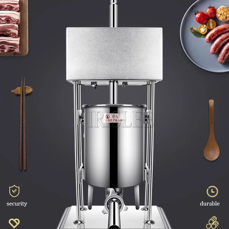 Electric 10/15/20/25L Commercial Grade Sausage Stuffer Stainless Steel Making Sausage Machine