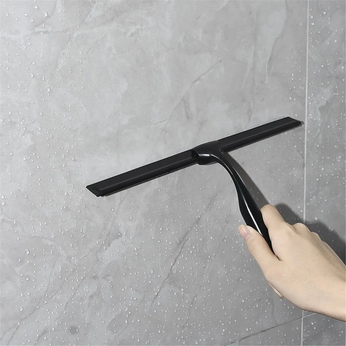 Stainless Steel Windshield Wipers, Glass Cleaners with Hooks, Windshield Wiper Blades Glass Silicone Cleaner Tools