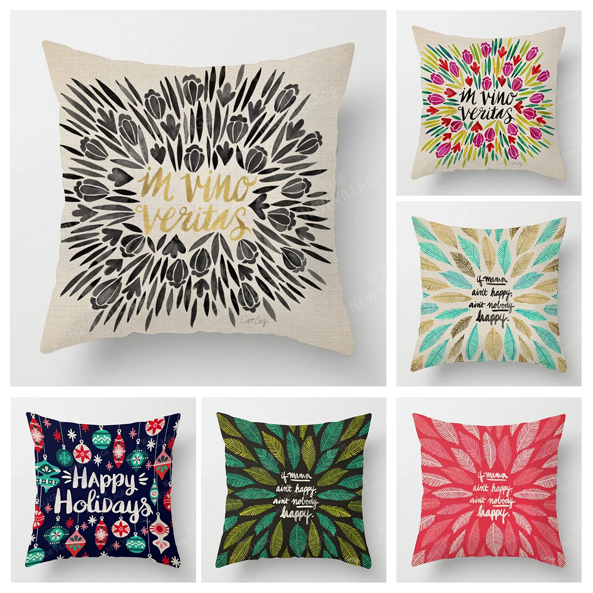 

Современная декоративная подушка для дома, декор для гостиной под золото, наволочка 45*45 для детей, 40x40 см, 60x60 см, 45x45 см, с мультяшным рисунком