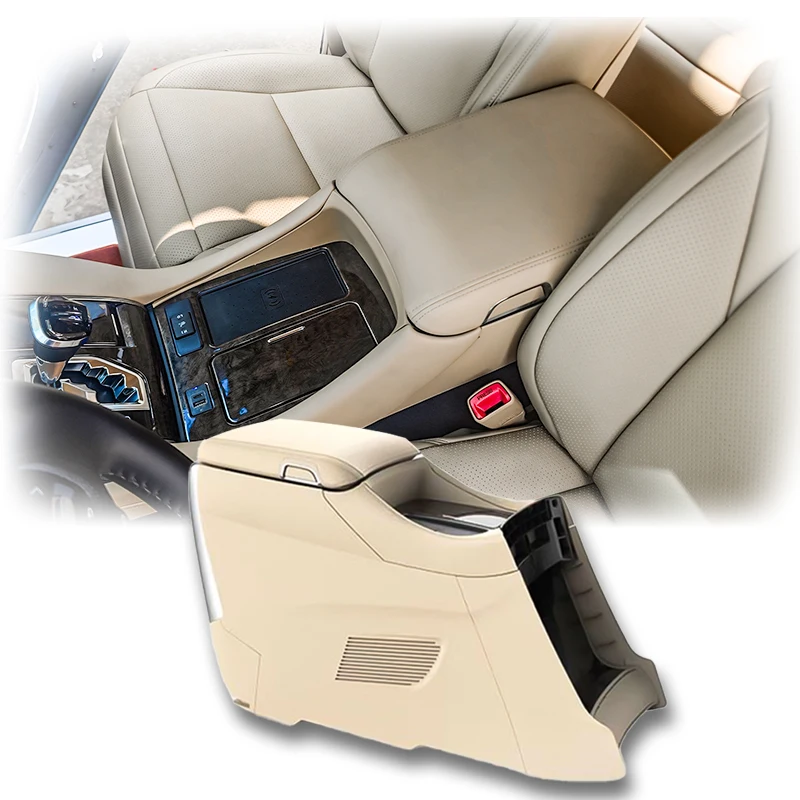 For  Alpha Performance Parts-Upgraded Interior Center Control Armrest Box