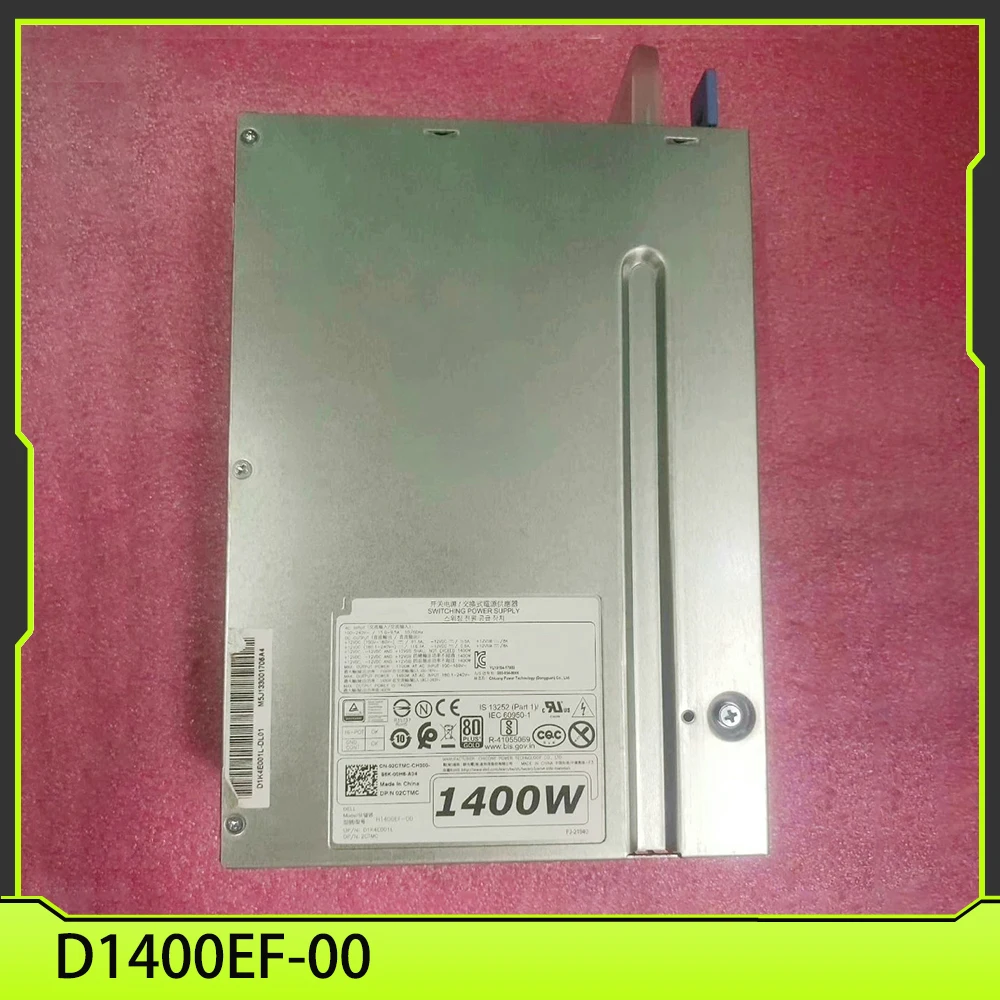 

Для DE-LL T7910 T7920 Блок питания рабочей станции 1400 Вт H1400-EF 0W2J27 02CTMC D1400EF-00