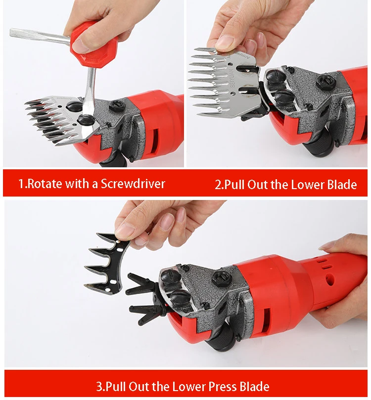 220v-240v 750w eixo flexível elétrica ovelha cabra máquina de corte cortador tesoura de lã