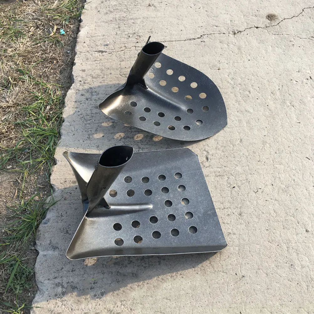 

Multifunctional Cleaning Shovel Flat Head Ditch Spade Sewage Well Tool Poultry Dung Cleaner Metal Farm Garden Shovel