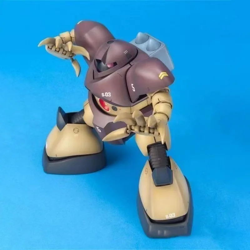 BANDAI original MG 1/100 MSM-03 GOGG traje móvil anime figura de acción montaje adornos colección juguete regalo para niños en choque