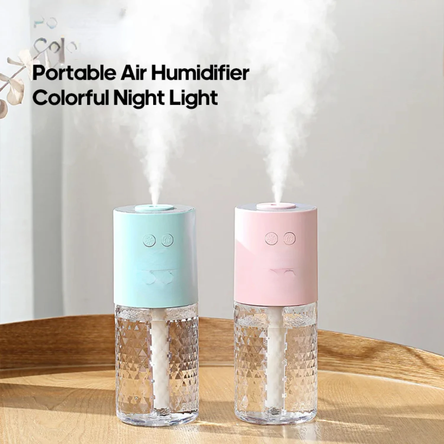 Enhance Your Mood and Daily Routine with Stylish, Compact Aromatherapy Humidifier - Elevate Your Well-being with Soothing Benefi