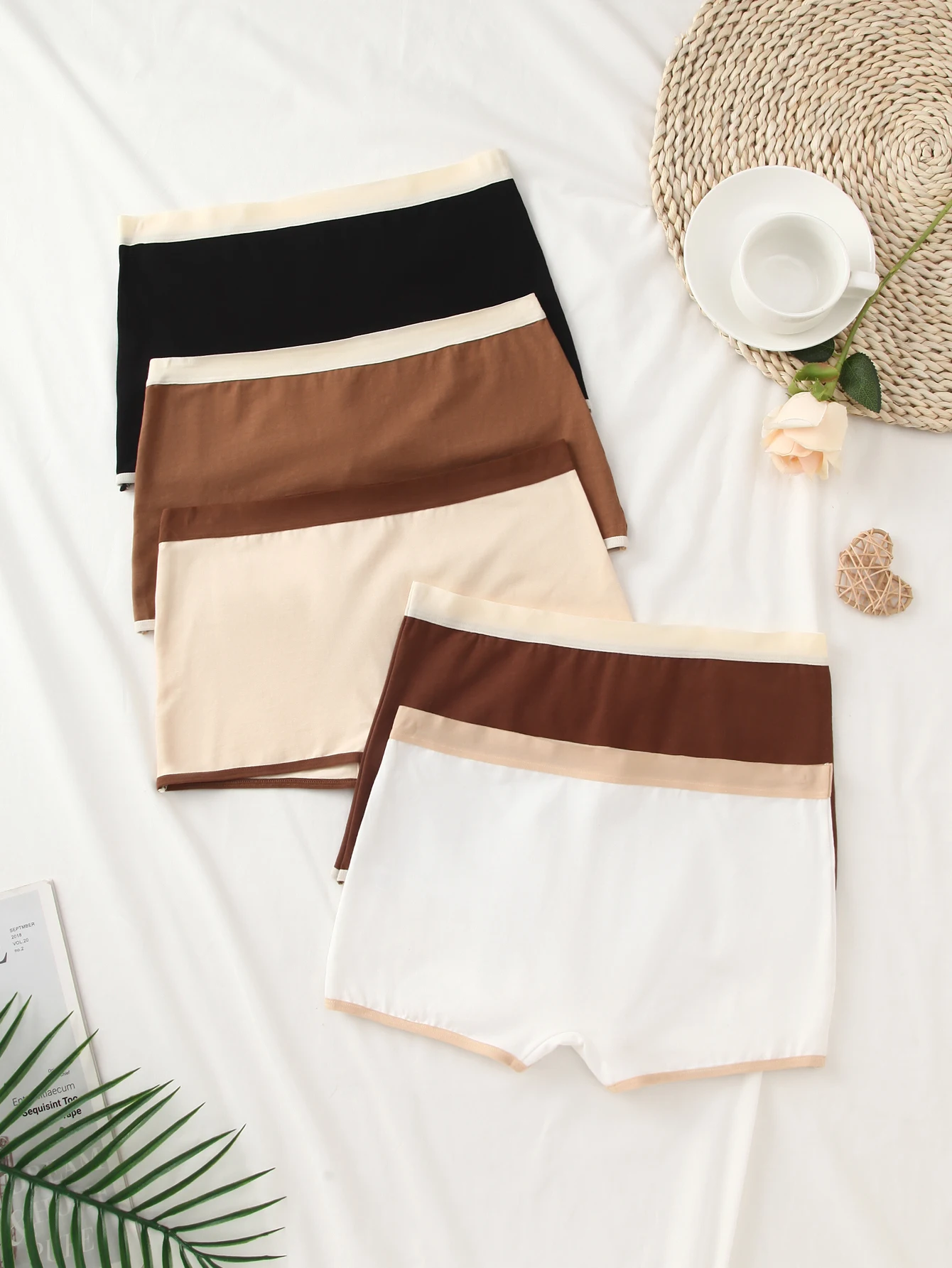 5-teiliges Set von Damen-Unter – Boyshort Underwear Bewertung und Preis