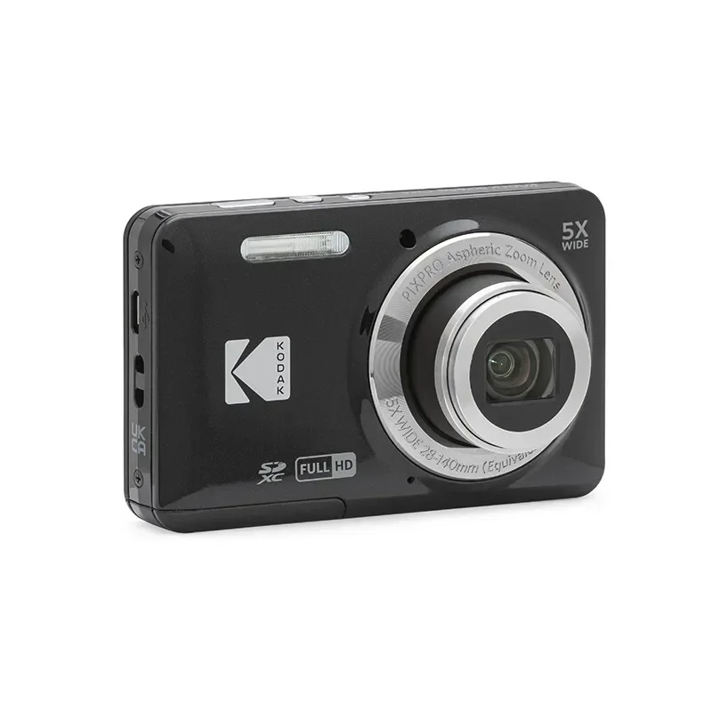 KODAK PIXPRO FZ55-RD 16MP Digital Camera 5X Optical Zoom 28mm Wide Angle 1080P Full HD Video 2.7\