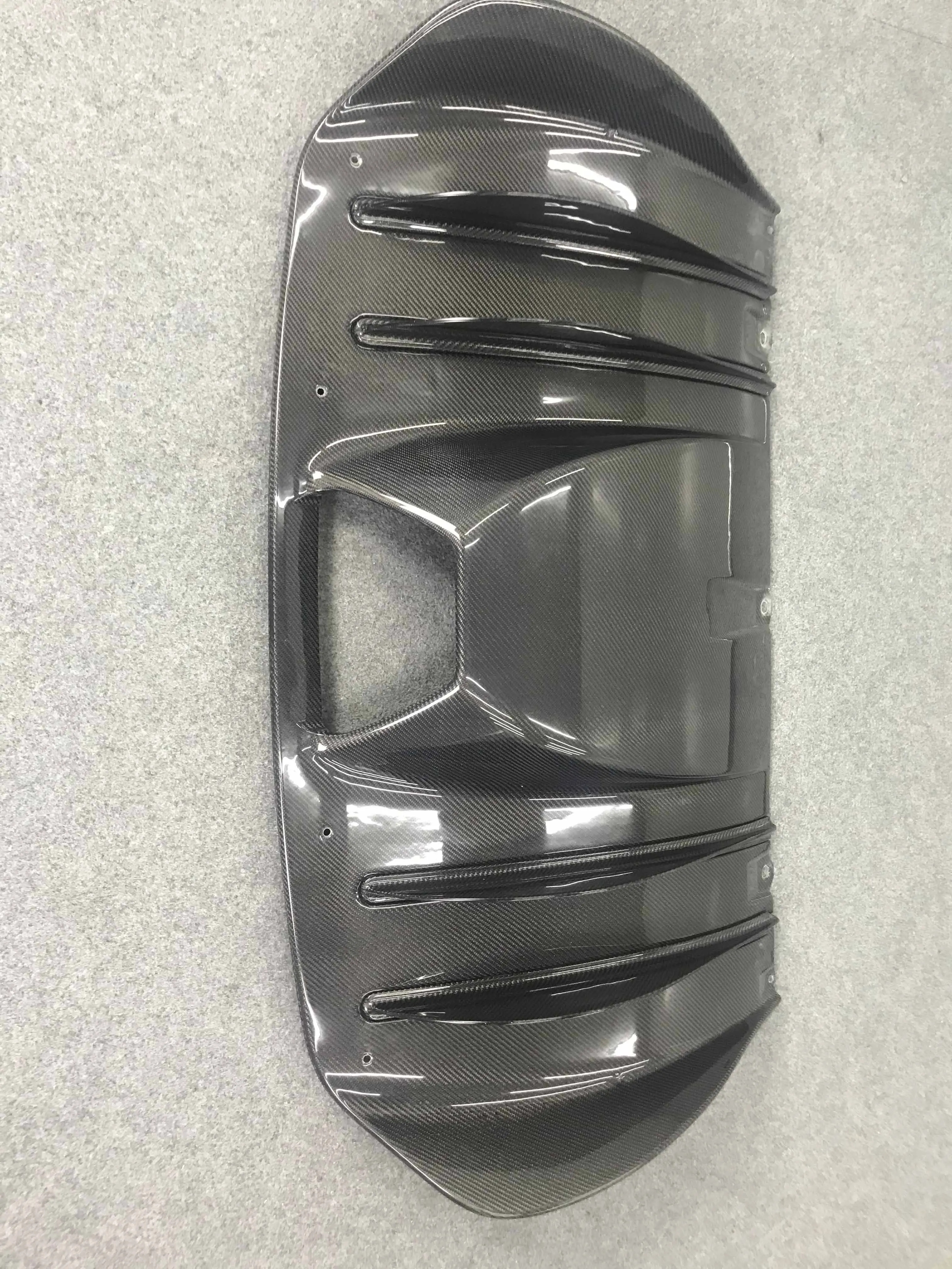 Top Quality Carbon Fiber Rear Diffuser forFerrari F430 Rear Bumper Lip Perfect Fitment