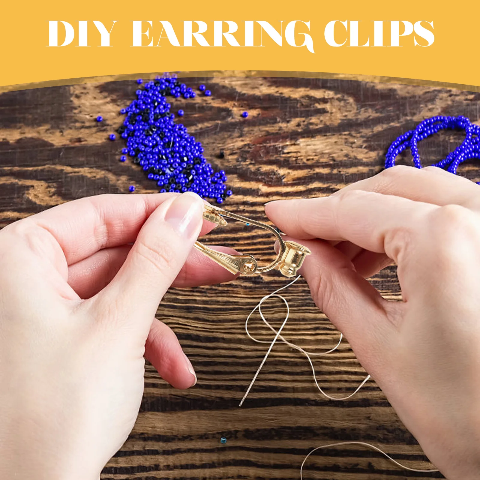 

30pcs Copper Ear Clip Converters with Durable Bright Finish for DIY Earrings Safe Jewelry Making Materials Screw Backs