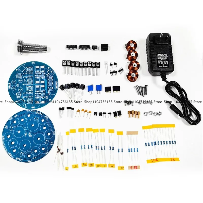 Maglev DIY Electronic Kit, Creative Ornament, Rotary Maglev Module Electronic DIY Welding Kit