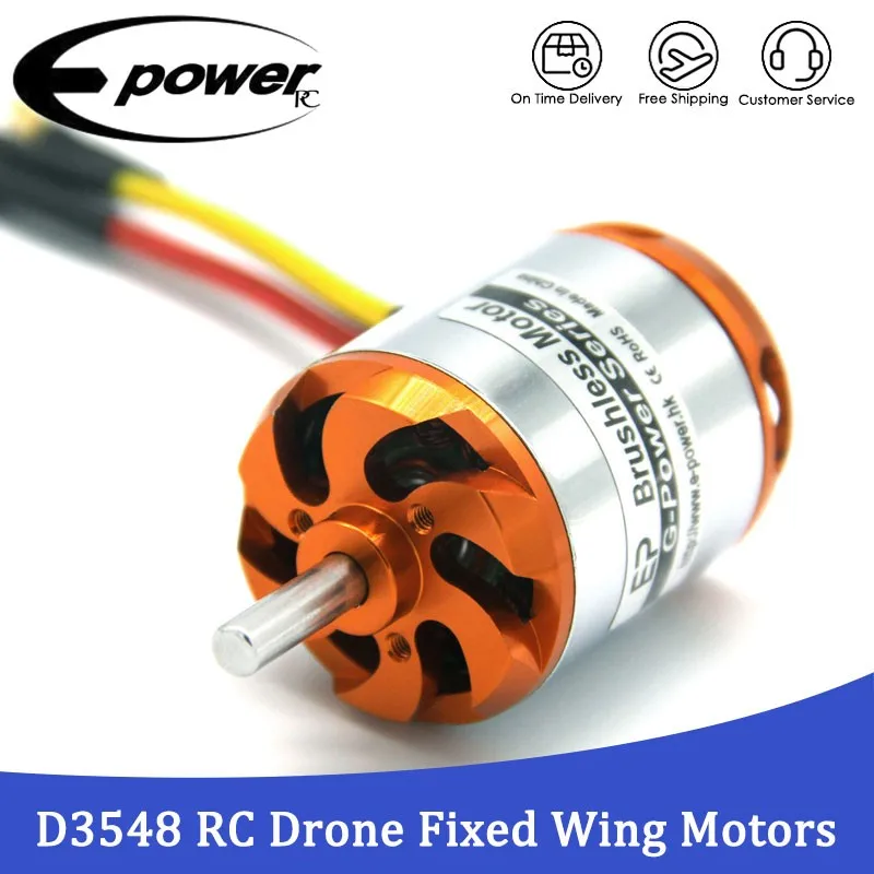 

E-POWERRC D3548 790KV 900KV 1100KV RC Motor 3-5S Low Noise High Torque Brushless Motors Helicopters Quadcopter Drones Parts