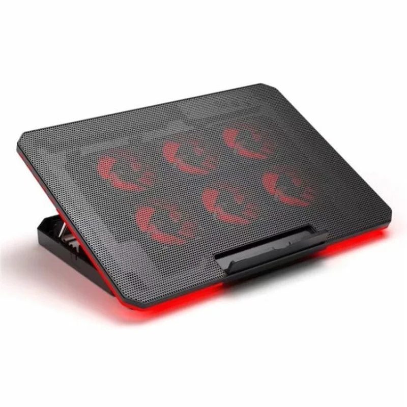 S  for X8 Foldable Laptop Cooling Pad 6 ARGB Fans Adjustable Height Stand