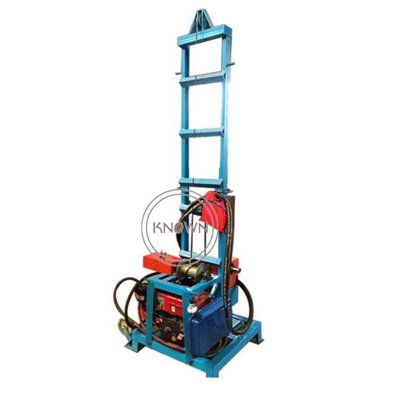 Machine to Drill Wells Concrete Diamond Core Drilling Machine 100m Borehole Drilling Equipment Diesel Engine