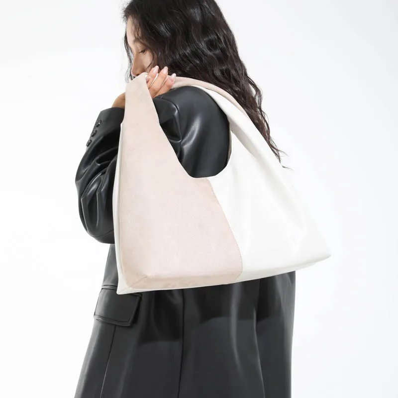 

Simple and Fashionable Tote Bag Versatile Large Capacity Single Shoulder Bag Perfect for Commuting and Carrying Handle Bag