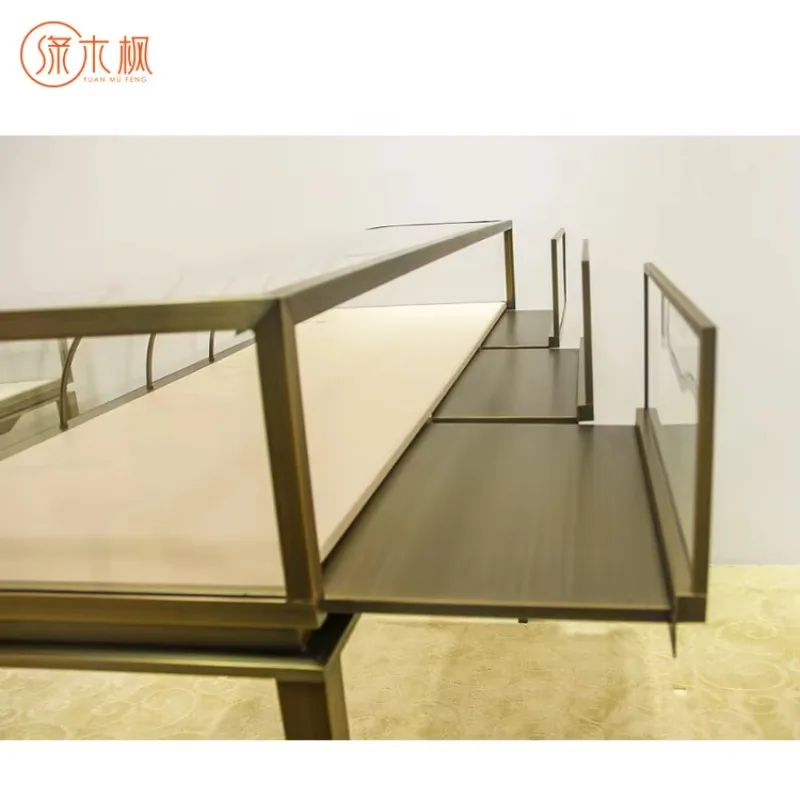 Display Case Small Jewelry Display Showcase Modern Jewelry Display Case Glass Showcase Factory Direct Sale