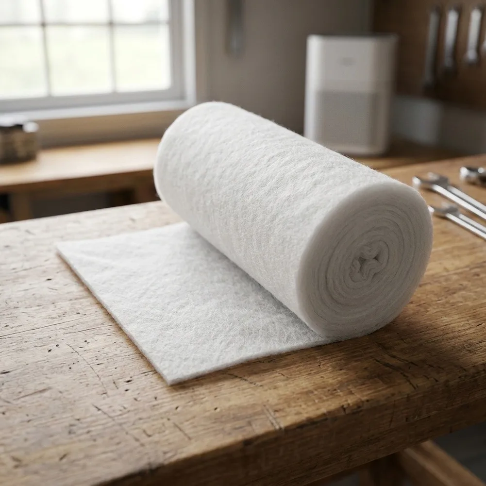 3mm White Cuttable Air Filter Pad Ventilator Ventilation Roll Lightweight Design 3mm White Cuttable  3mm White